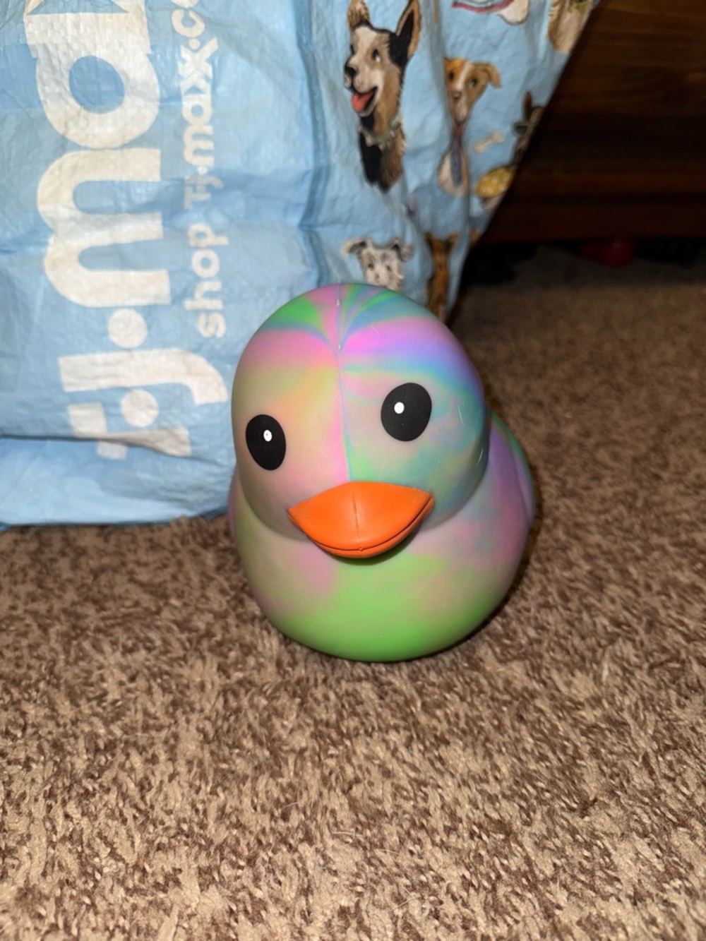 Sunny Days Jumbo Tie Dye Duck Squishy Brand New
